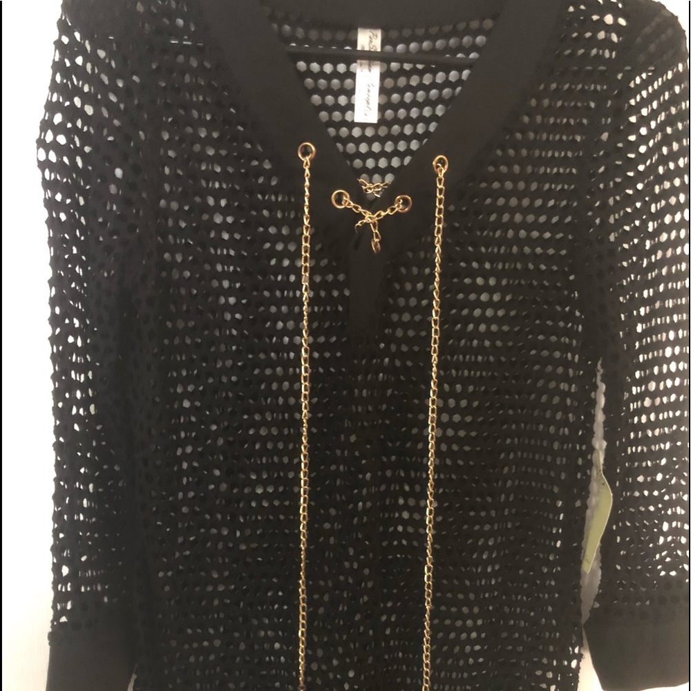 Womens fishnet top